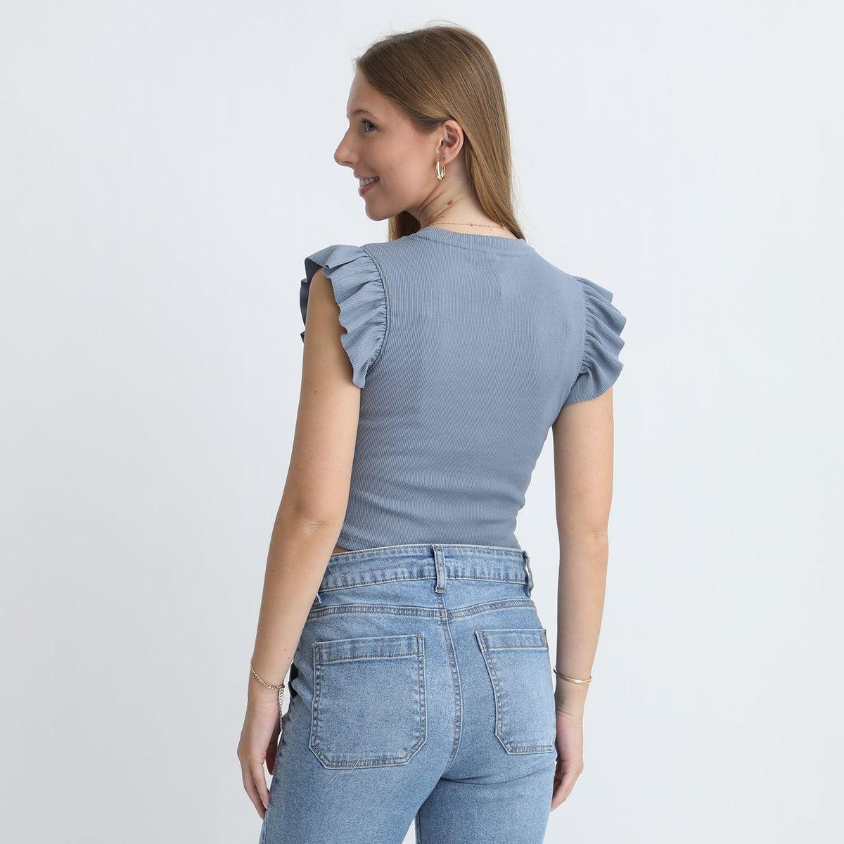 AMERICAN ABBEY - Polo Manga Corta Casual Mujer American Abbey