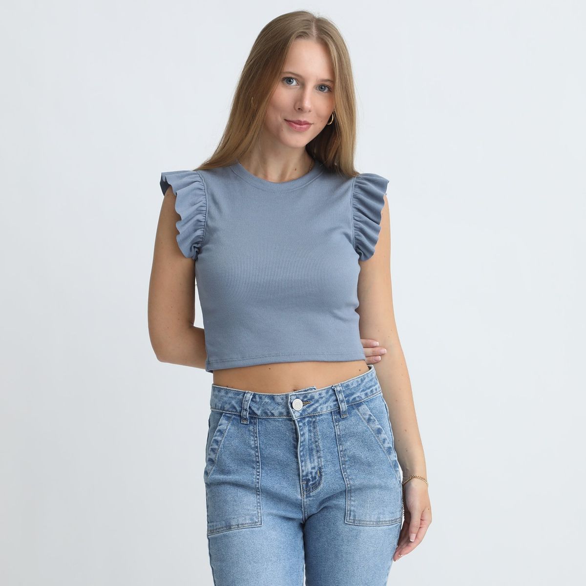 AMERICAN ABBEY - Polo Manga Corta Casual Mujer American Abbey