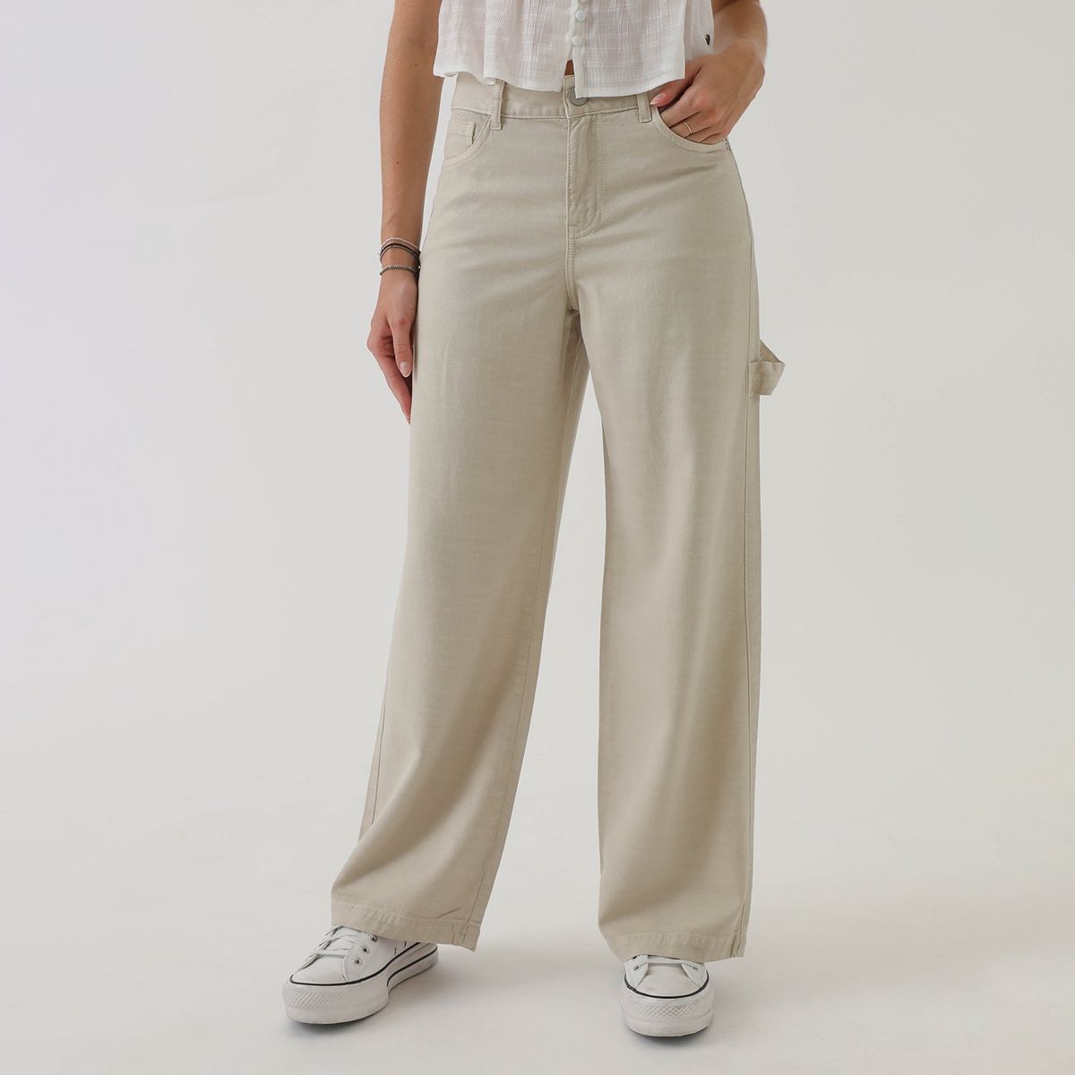 DOO AUSTRALIA - Pantalón Cargo Algodón Mujer Doo Australia