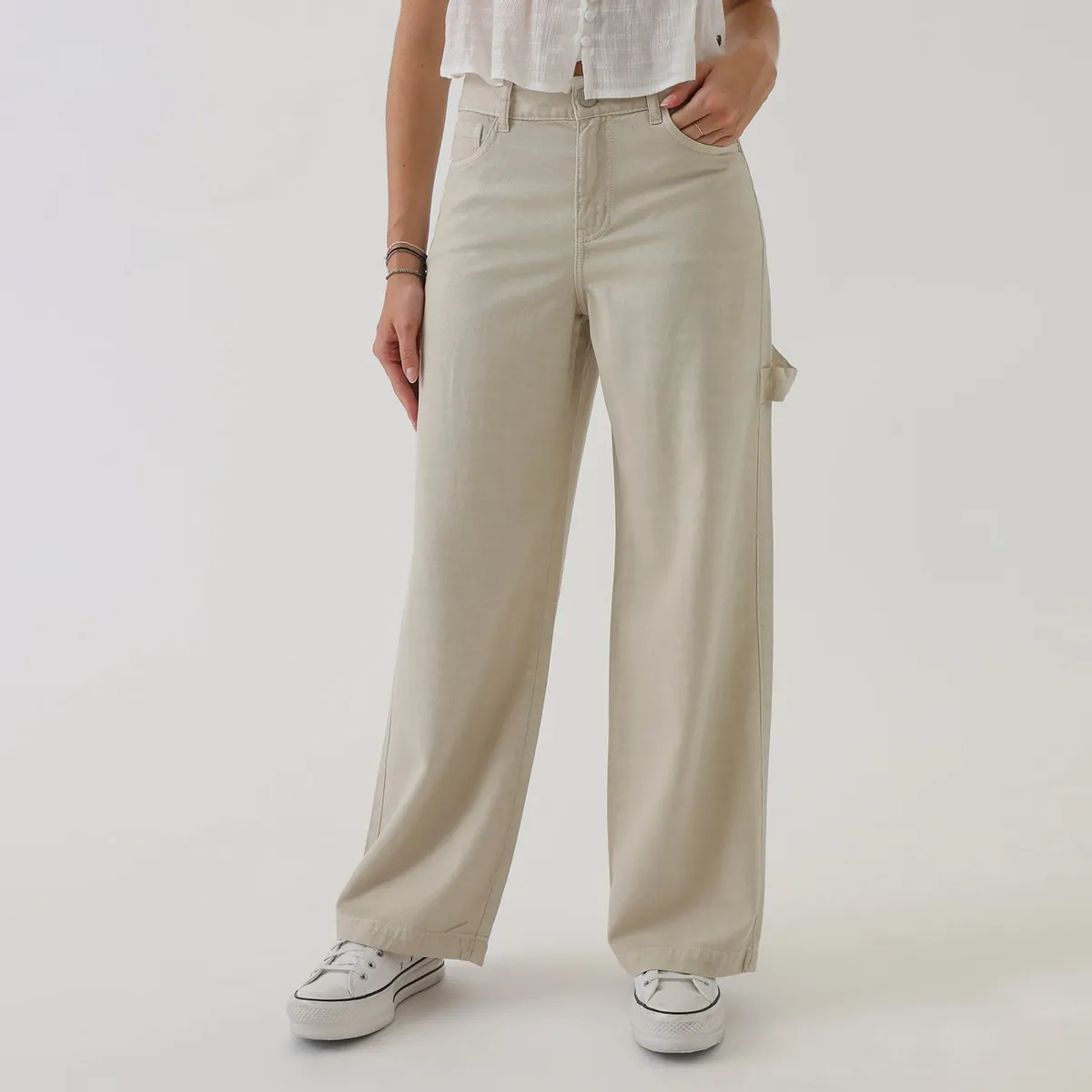 DOO AUSTRALIA - Pantalón Cargo Algodón Mujer Doo Australia