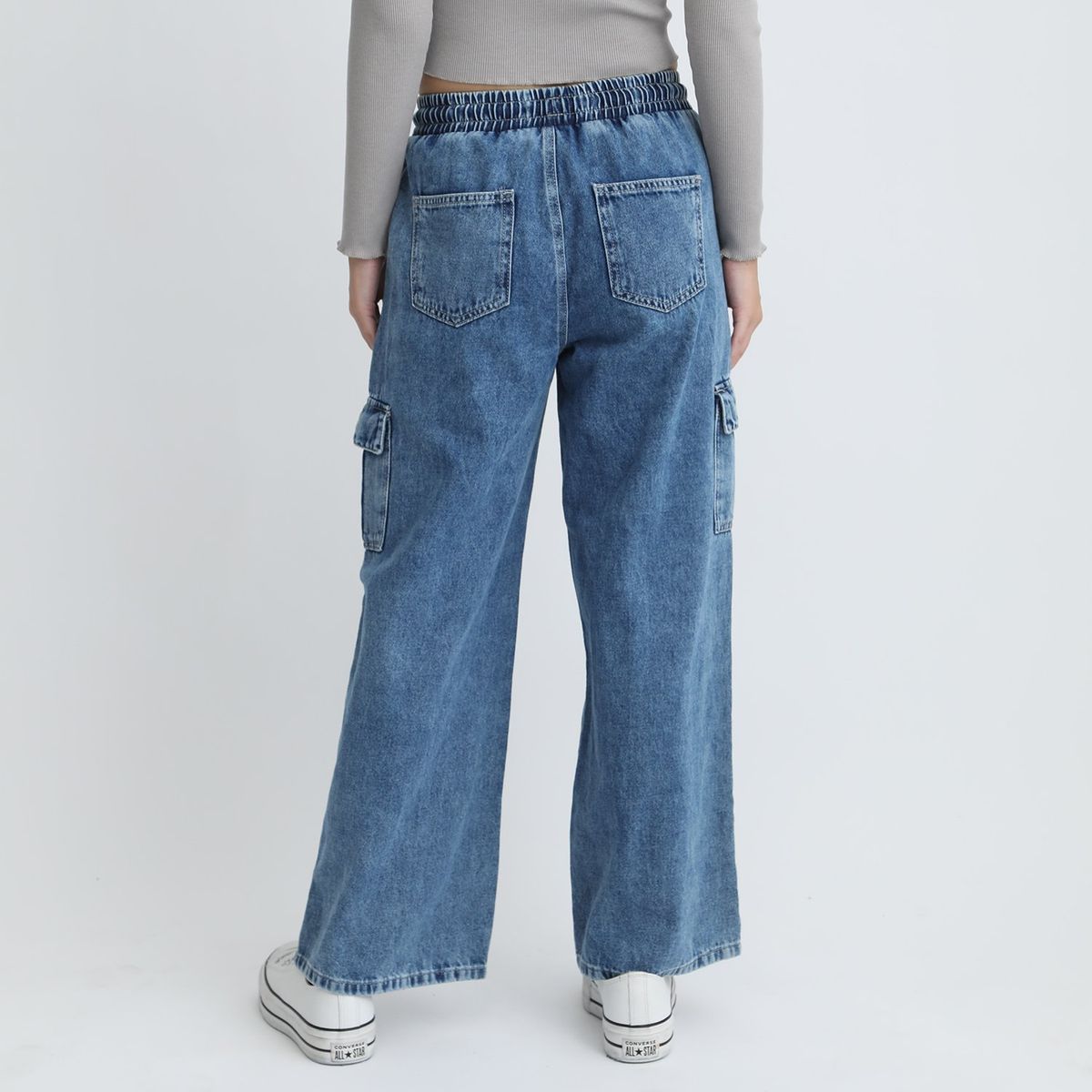 DOO AUSTRALIA - Jean Cargo 100% Algodón Mujer Doo Australia