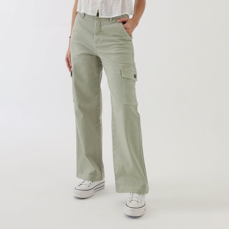 DOO AUSTRALIA - Pantalón Cargo Algodón Mujer Doo Australia