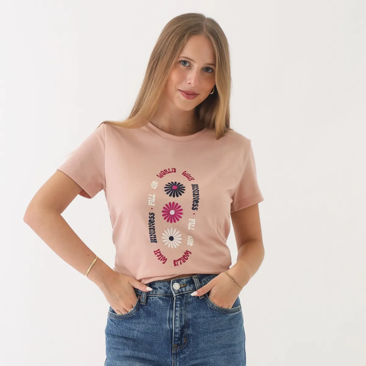 AMERICAN ABBEY - Polo Manga Corta Algodón Mujer American Abbey