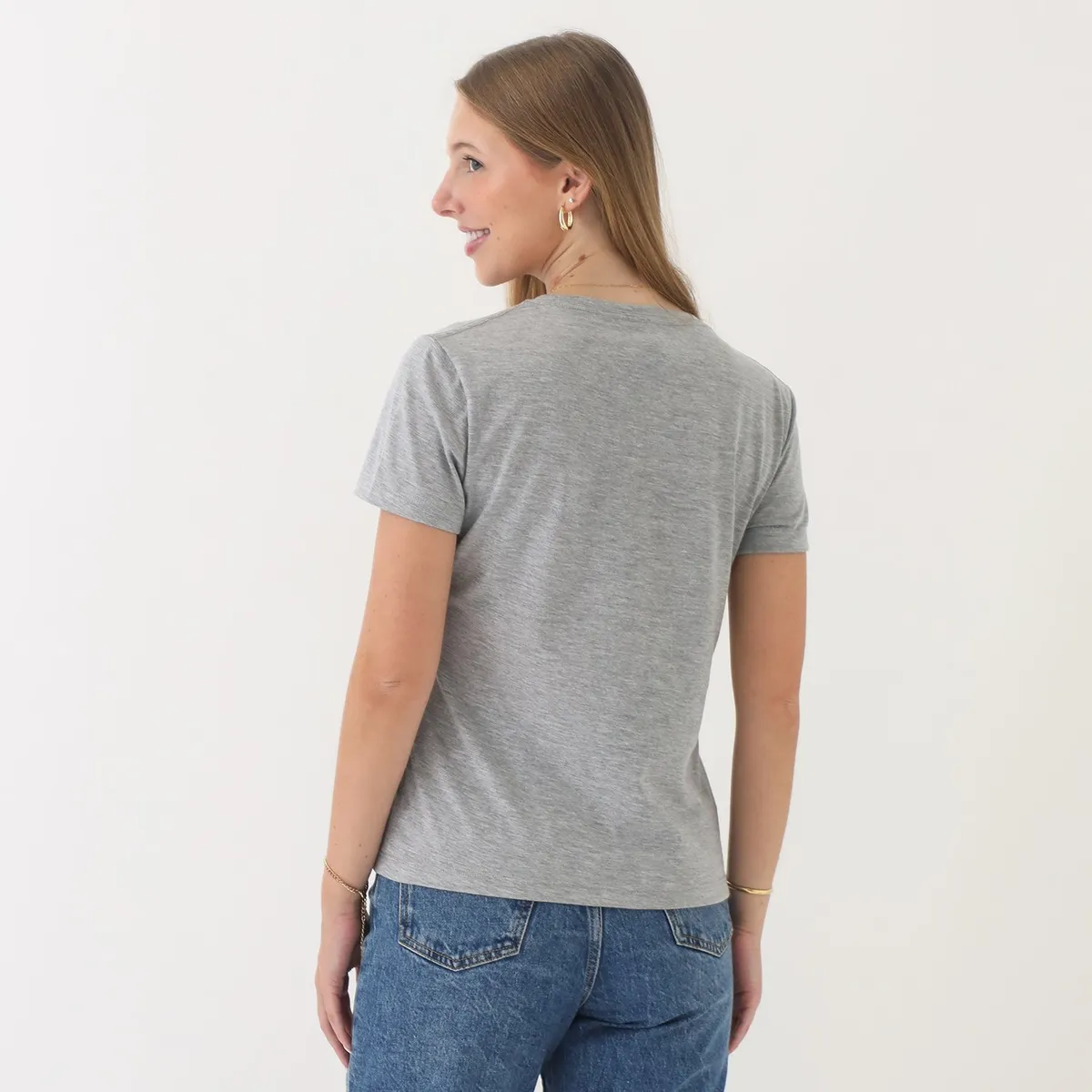 AMERICAN ABBEY - Polo Manga Corta Algodón Mujer American Abbey