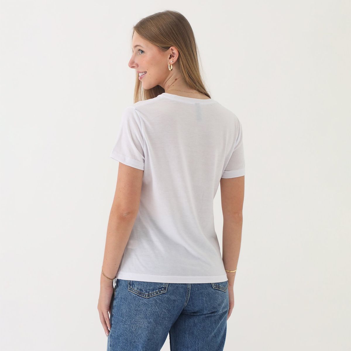 AMERICAN ABBEY - Polo Manga Corta Algodón Mujer American Abbey