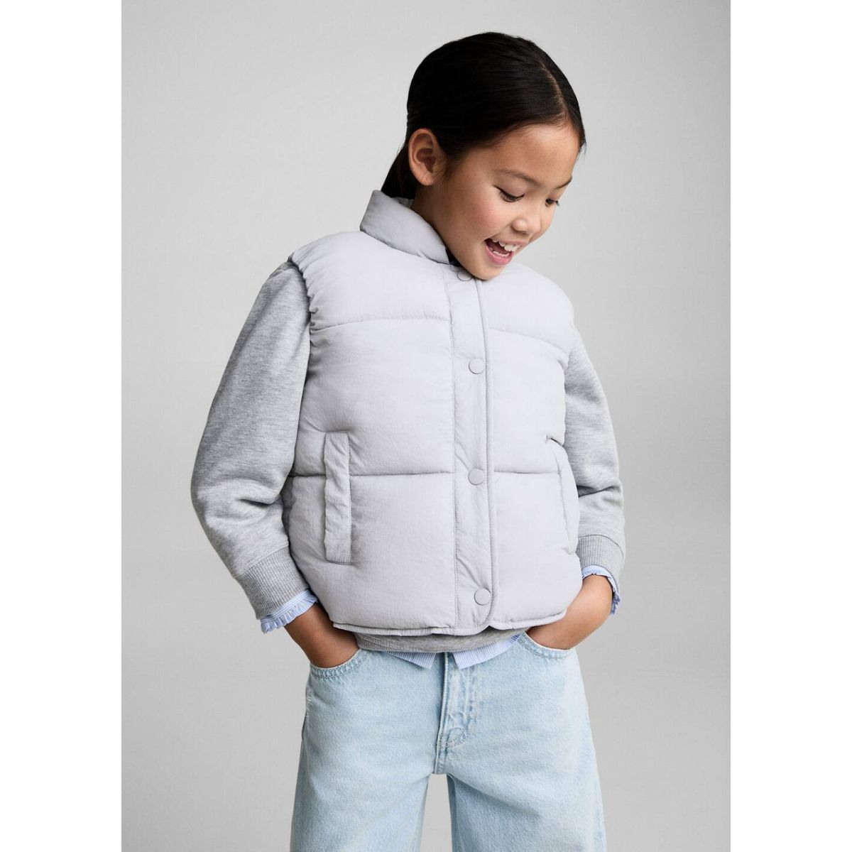 MANGO KIDS - Chaleco Niña Mango Kids