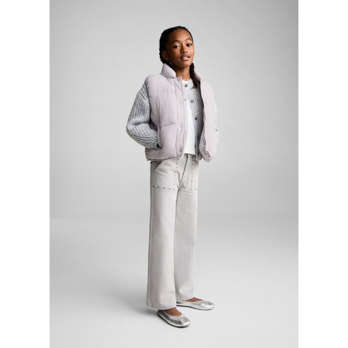 MANGO KIDS - Chaleco Niña Mango Kids