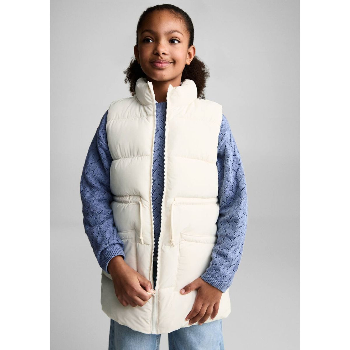 MANGO KIDS - Chaleco Niña Mango Kids