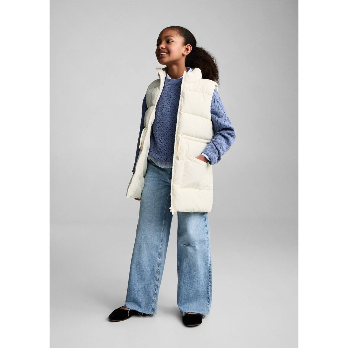 MANGO KIDS - Chaleco Niña Mango Kids