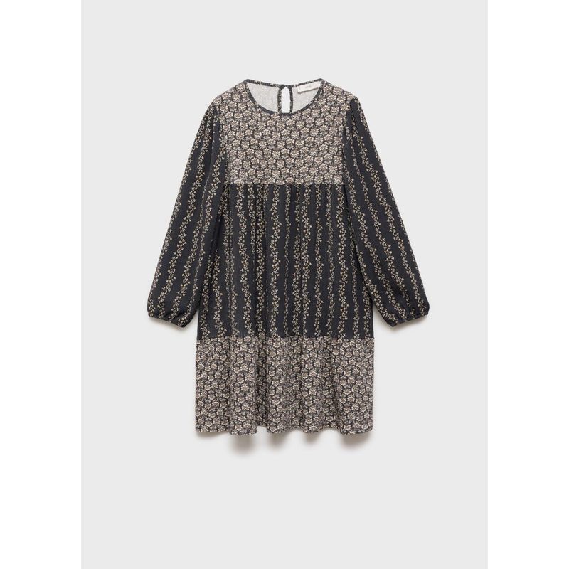 MANGO KIDS - Vestido Niña Manga Larga Mango Kids