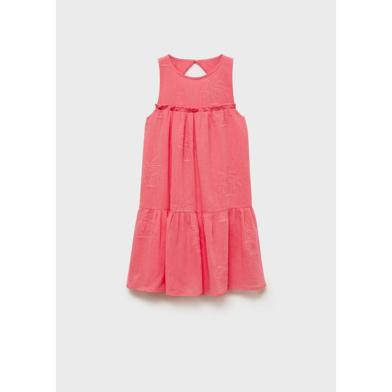 MANGO KIDS - Vestido Niña Algodón Mango Kids