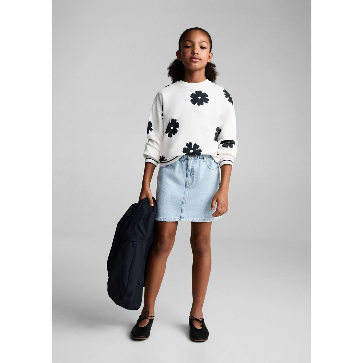 MANGO KIDS - Falda Niña Algodón Mango Kids