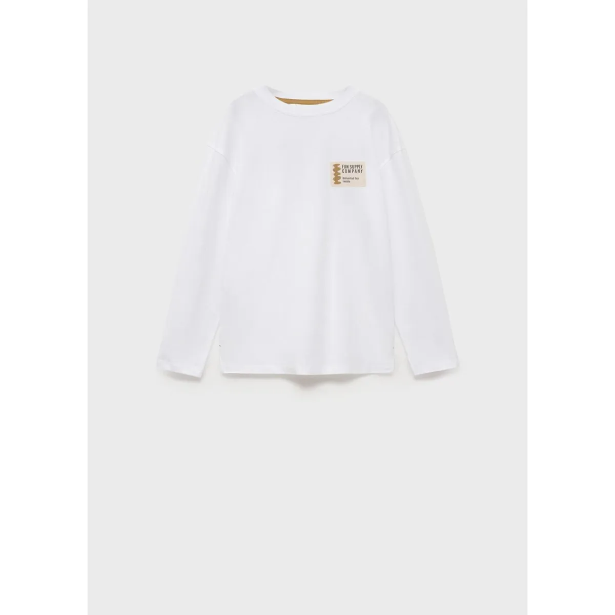 MANGO KIDS - Polo Niño Manga Larga Algodón Mango Kids