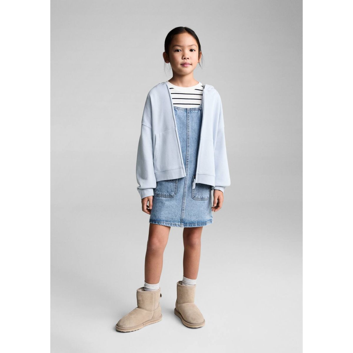 MANGO KIDS - Vestido Niña Algodón Mango Kids