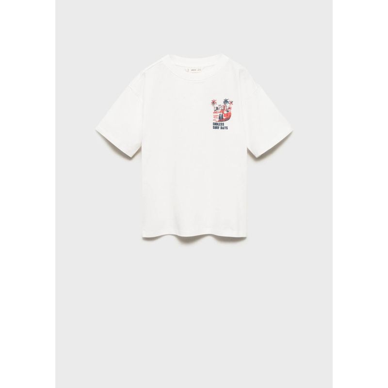 MANGO KIDS - Polo Niño Manga Corta Algodón Mango Kids