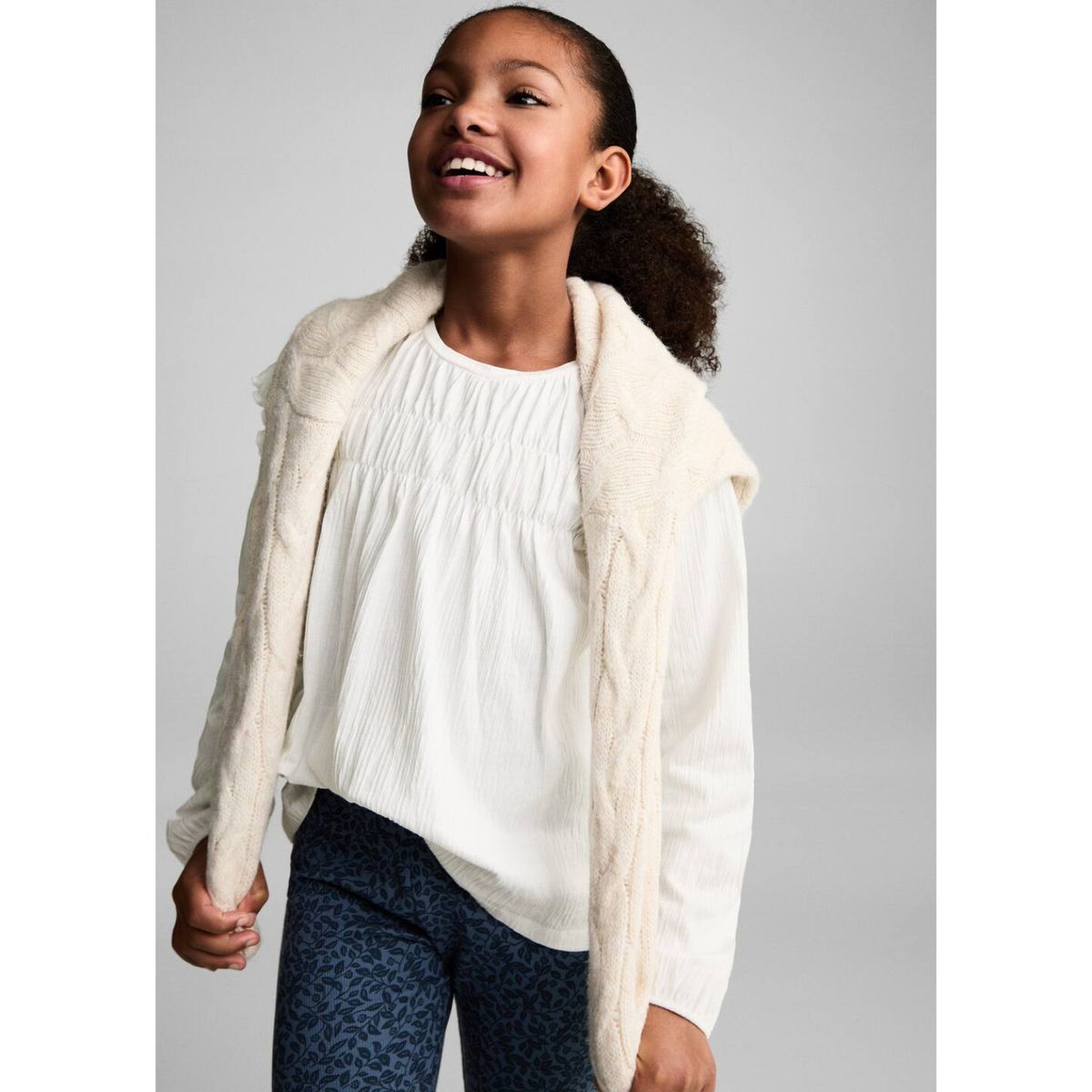 MANGO KIDS - Legging Niña Algodón Mango Kids