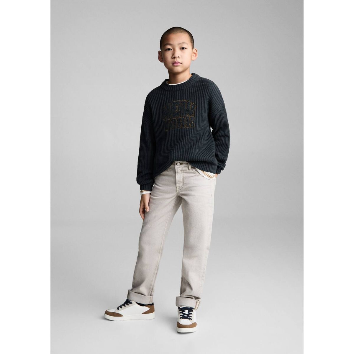 MANGO KIDS - Chompa Niño Algodón Mango Kids