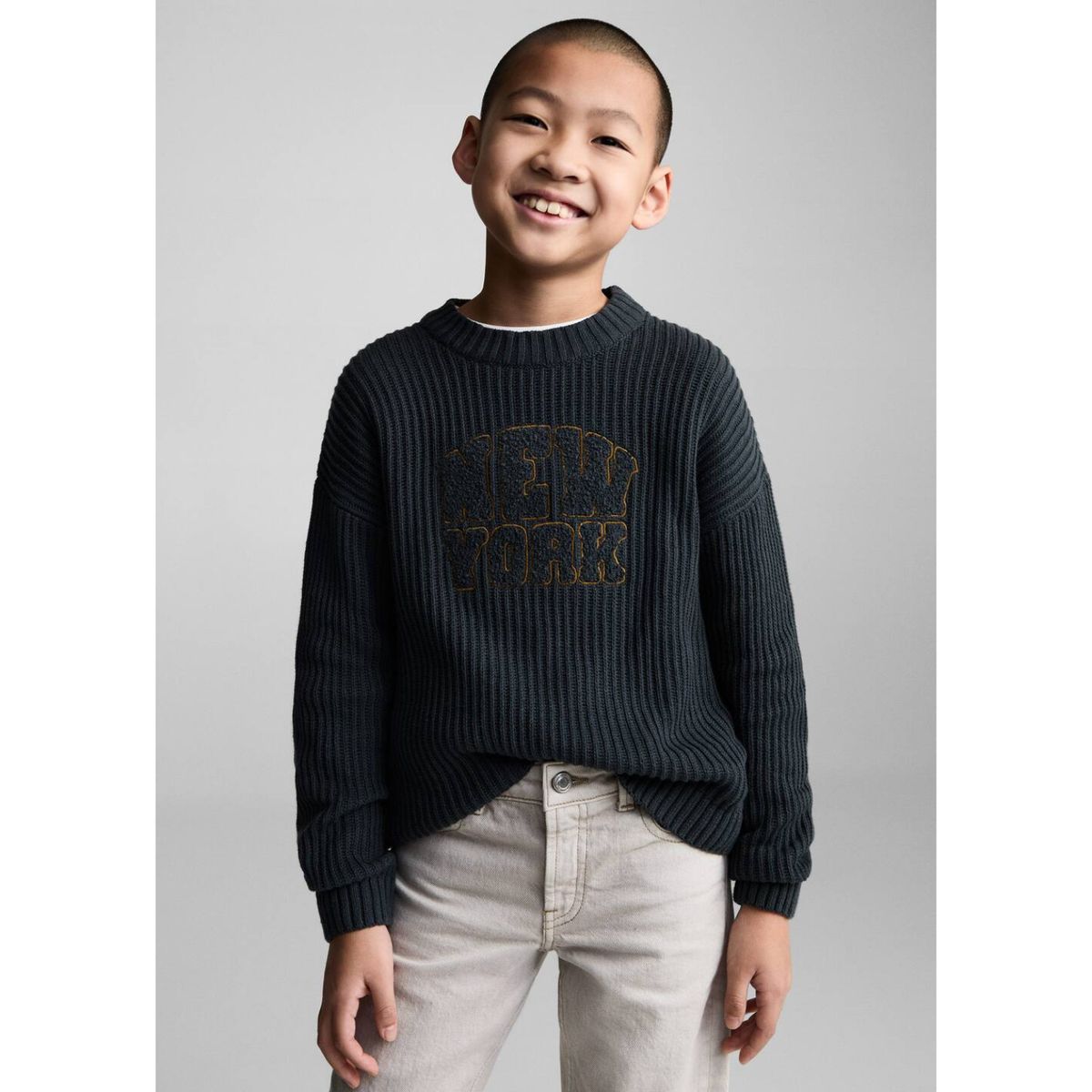 MANGO KIDS - Chompa Niño Algodón Mango Kids