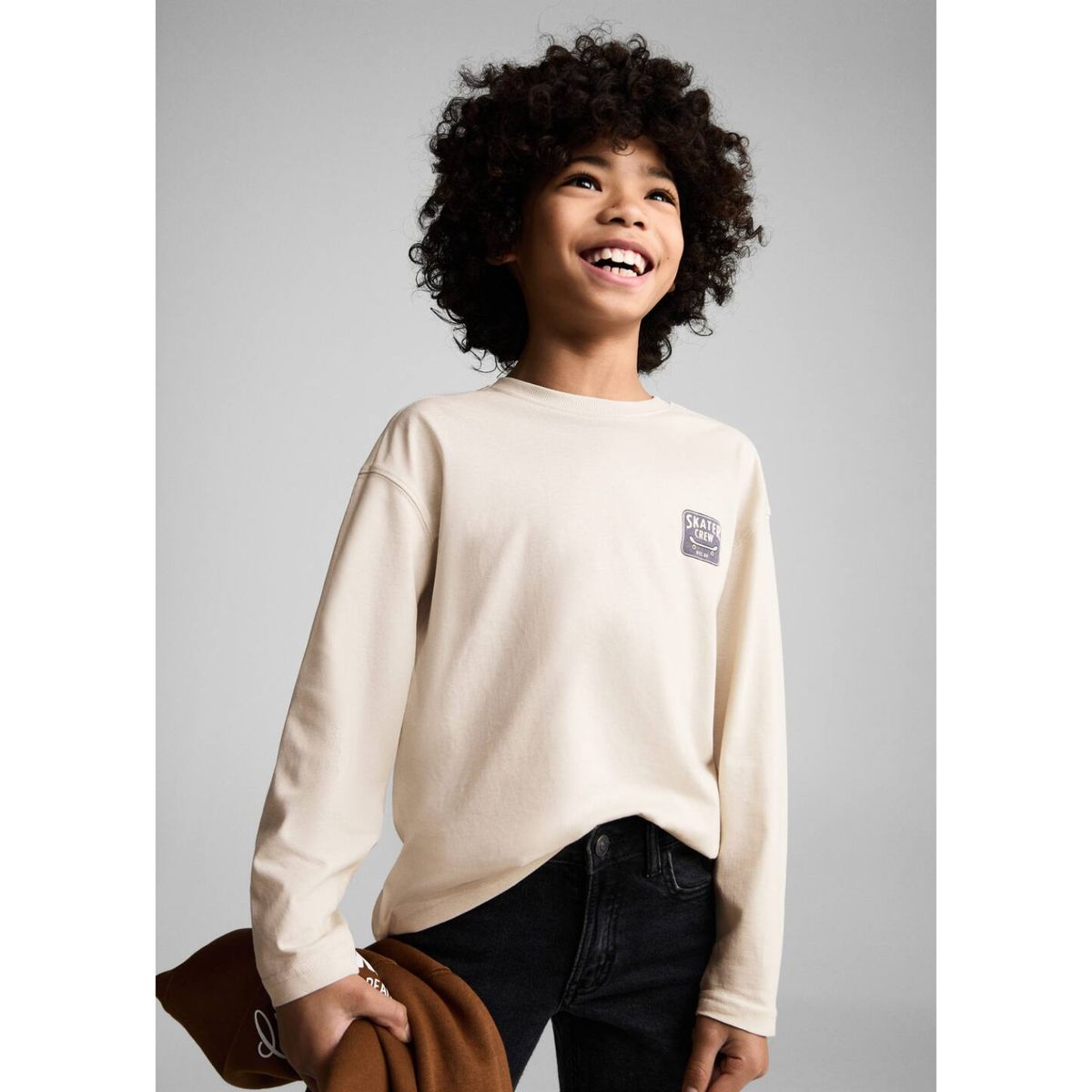 MANGO KIDS - Polo Niño Manga Larga Algodón Mango Kids