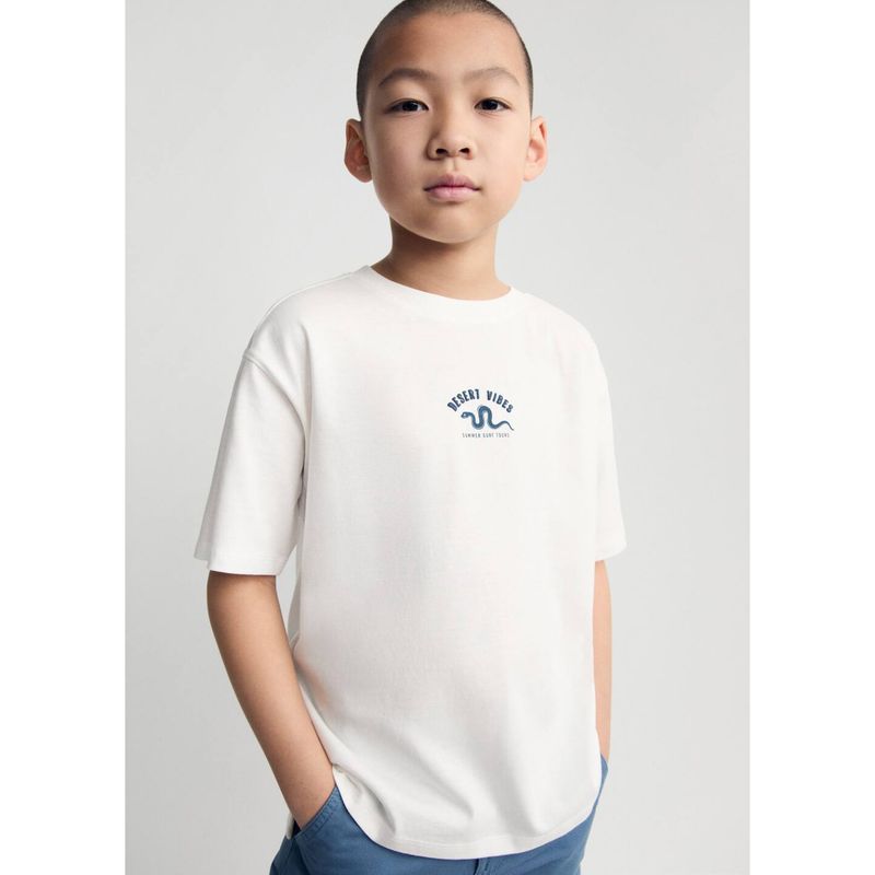 MANGO KIDS - Polo Niño Manga Corta Algodón Mango Kids