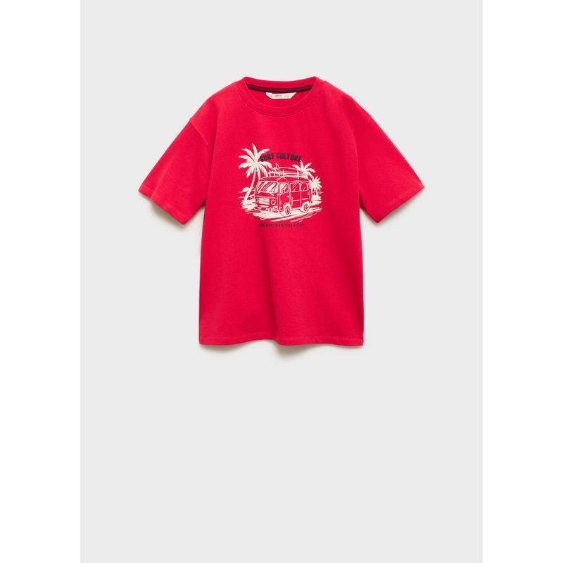 MANGO KIDS - Polo Niño Manga Corta Algodón Mango Kids