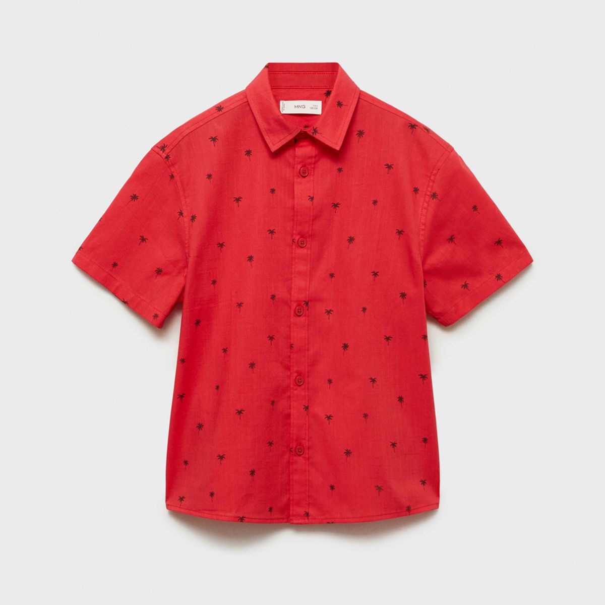 MANGO KIDS - Camisa Niño Algodón Mango Kids