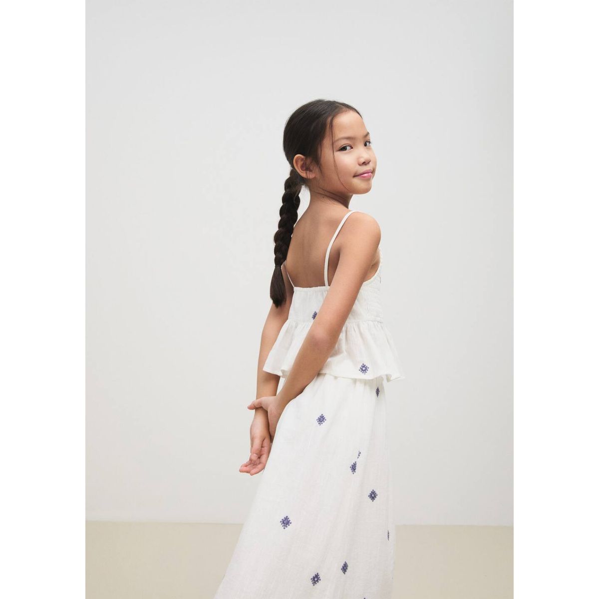 MANGO KIDS - Blusa Niña Algodón Mango Kids