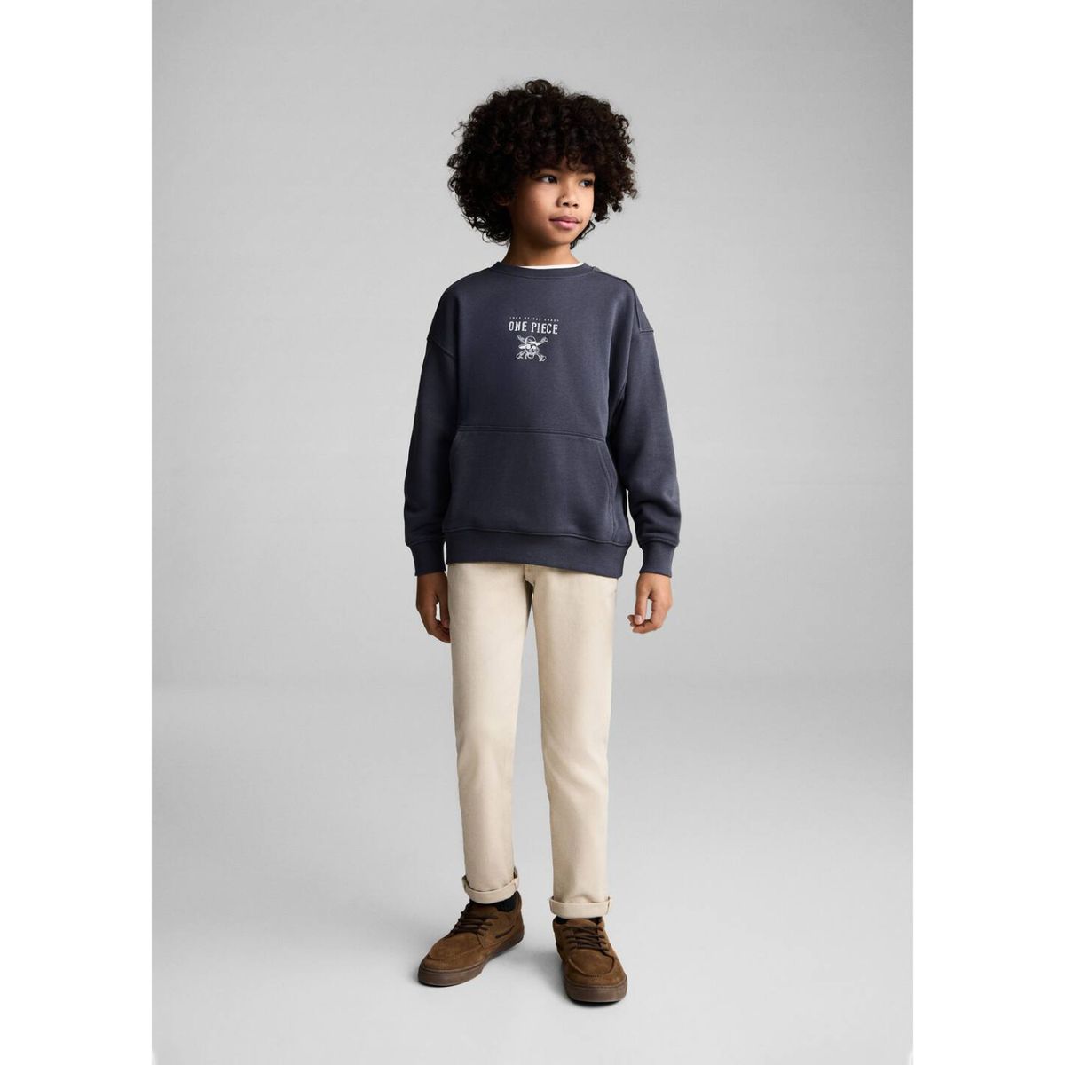 MANGO KIDS - Polera Niño Algodón Mango Kids