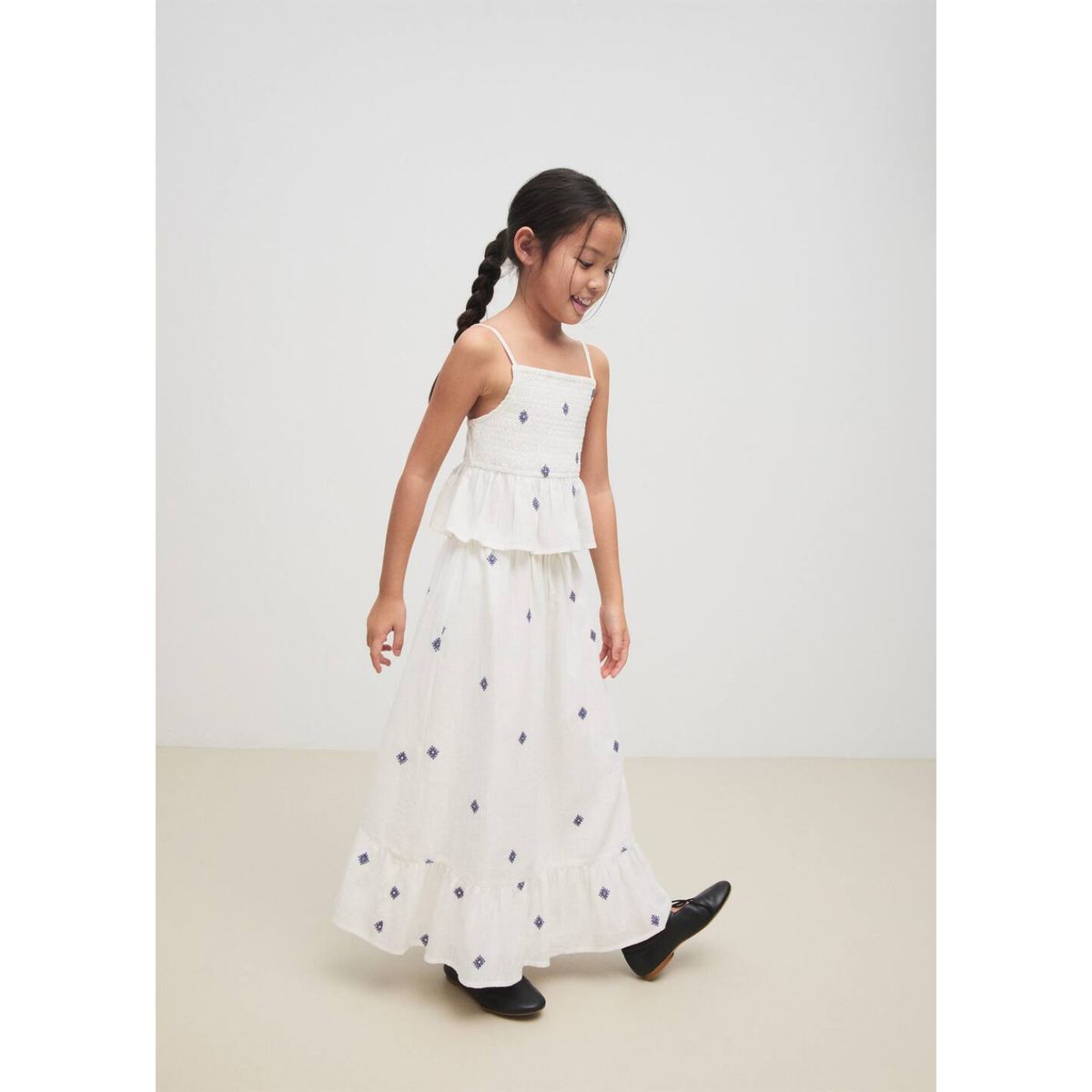 MANGO KIDS - Falda Niña Algodón Mango Kids