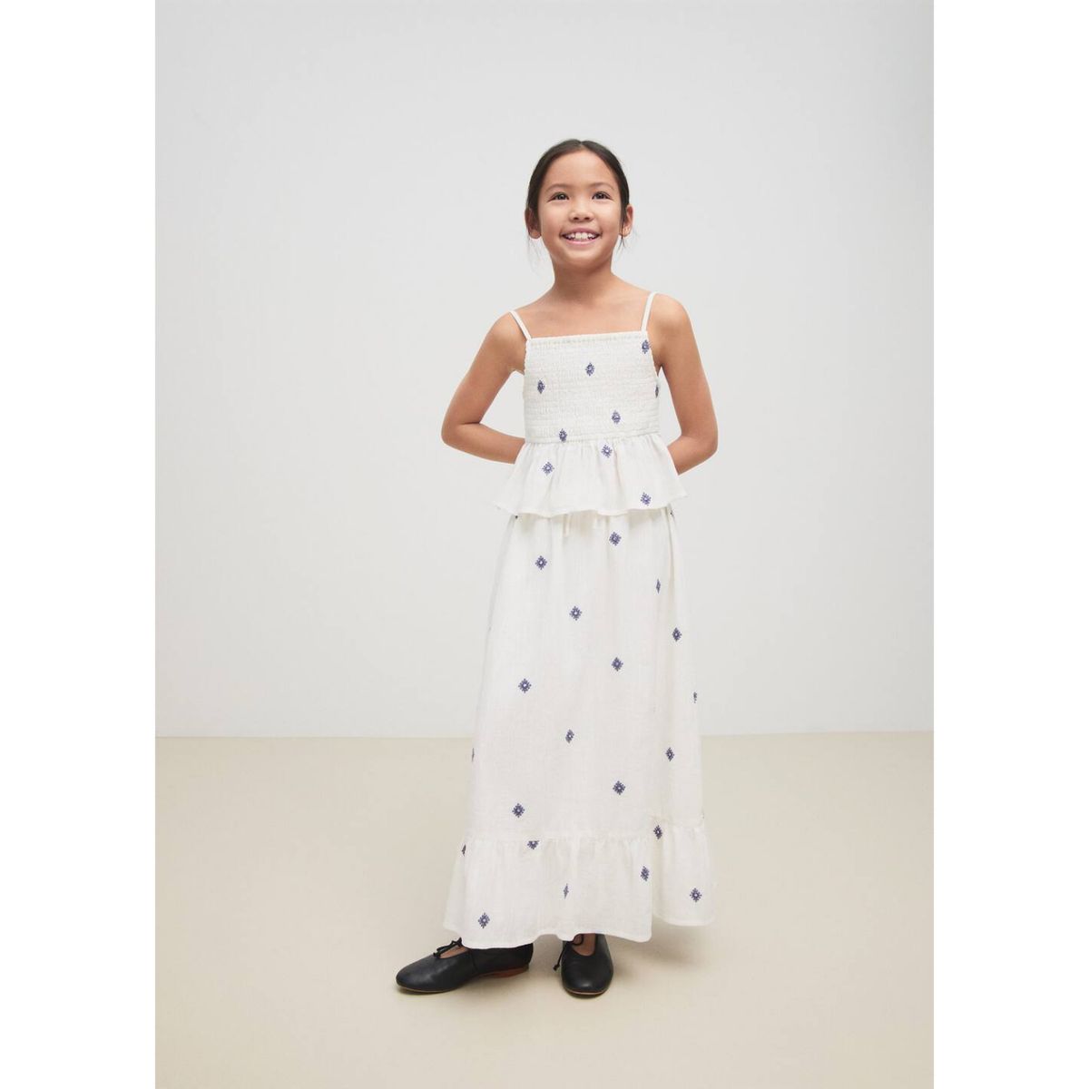 MANGO KIDS - Falda Niña Algodón Mango Kids