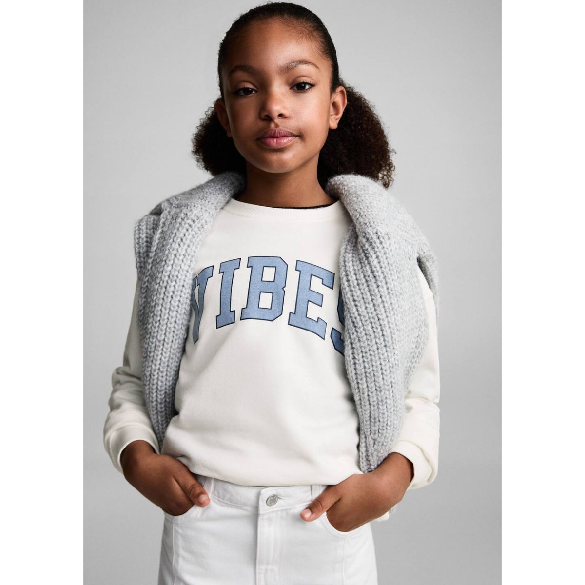 MANGO KIDS - Falda Niña Algodón Mango Kids