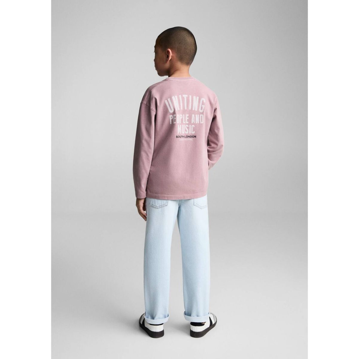 MANGO KIDS - Polo Niño Manga Larga Algodón Mango Kids