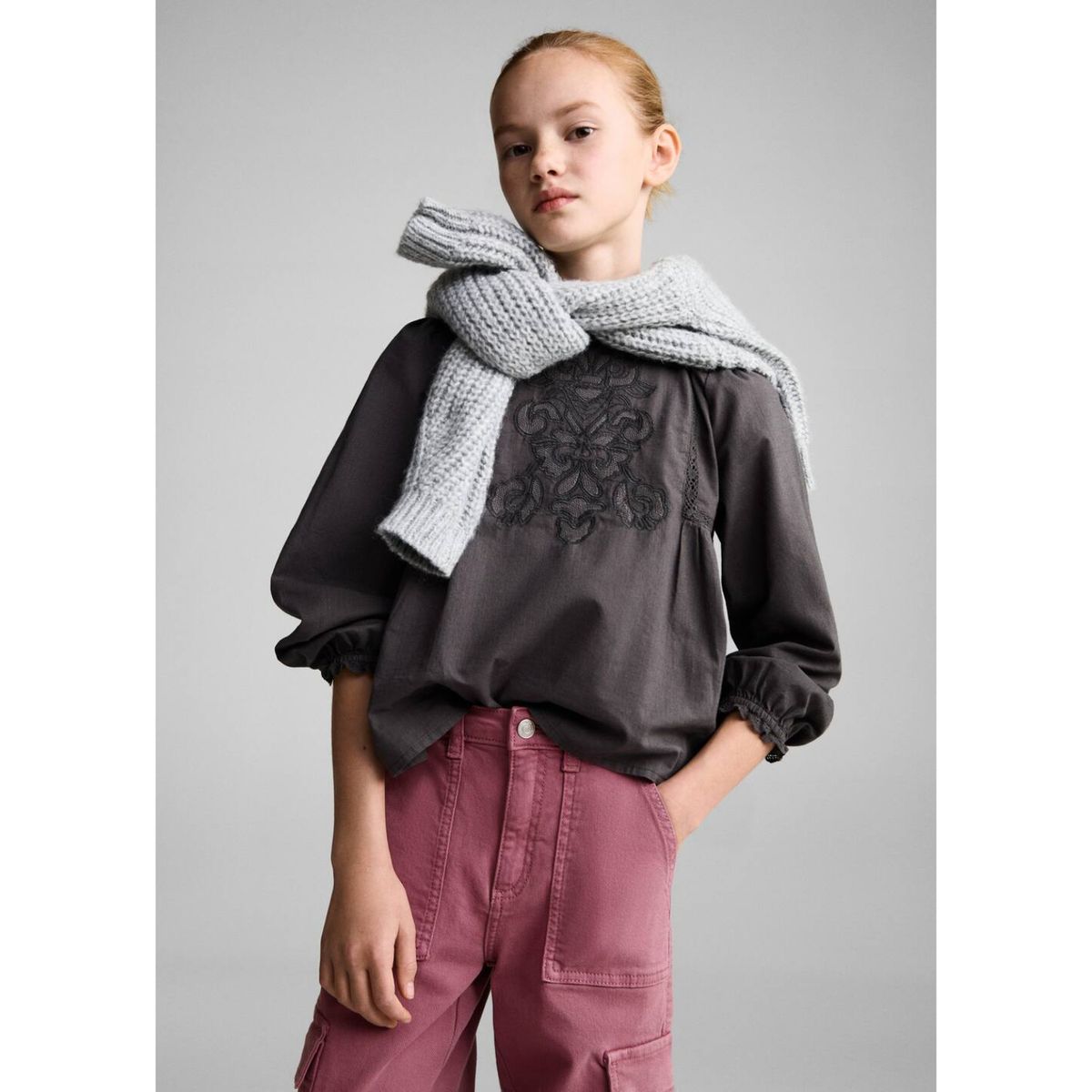 MANGO KIDS - Jean Niña Algodón Mango Kids