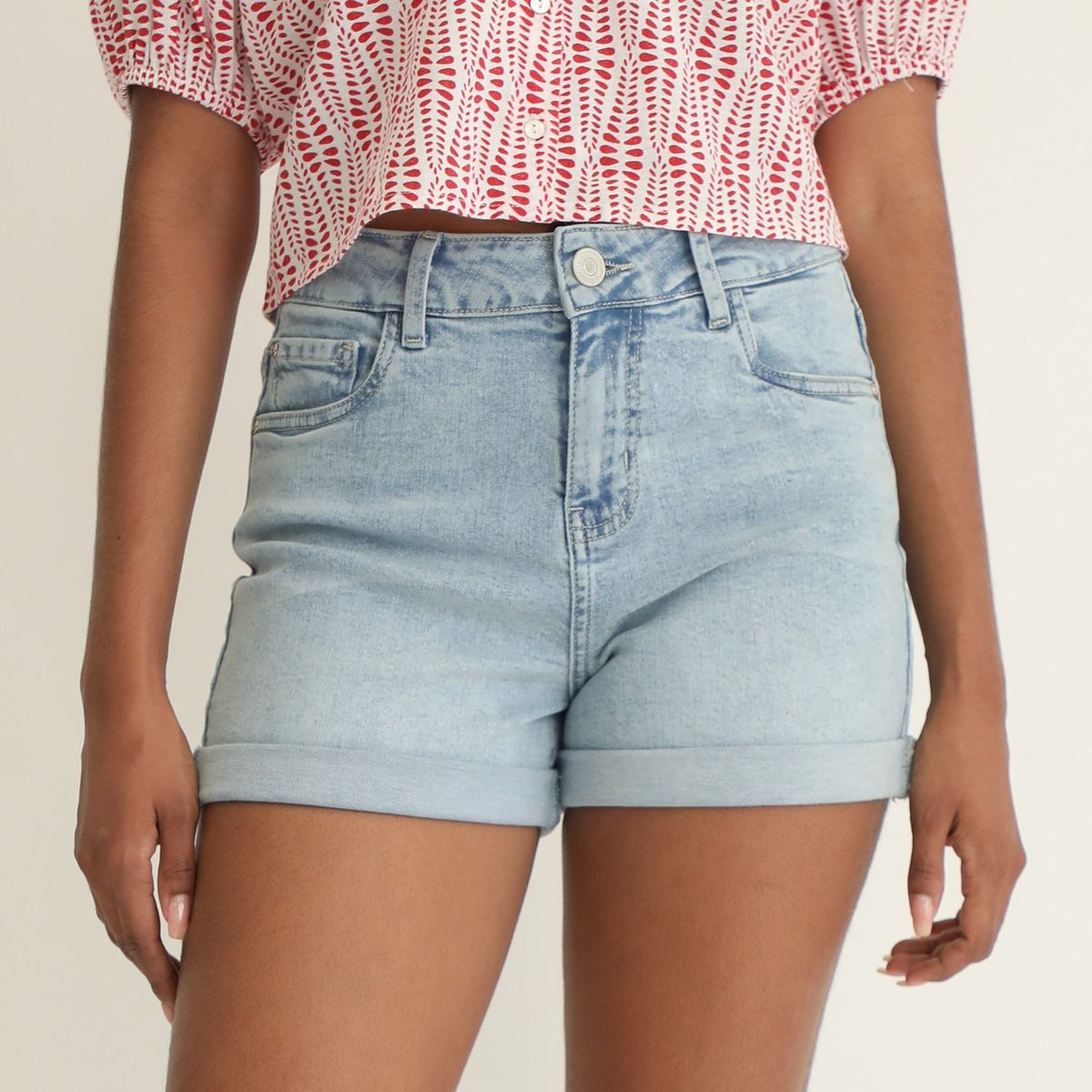 BASEMENT - Short Algodón Mujer Basement