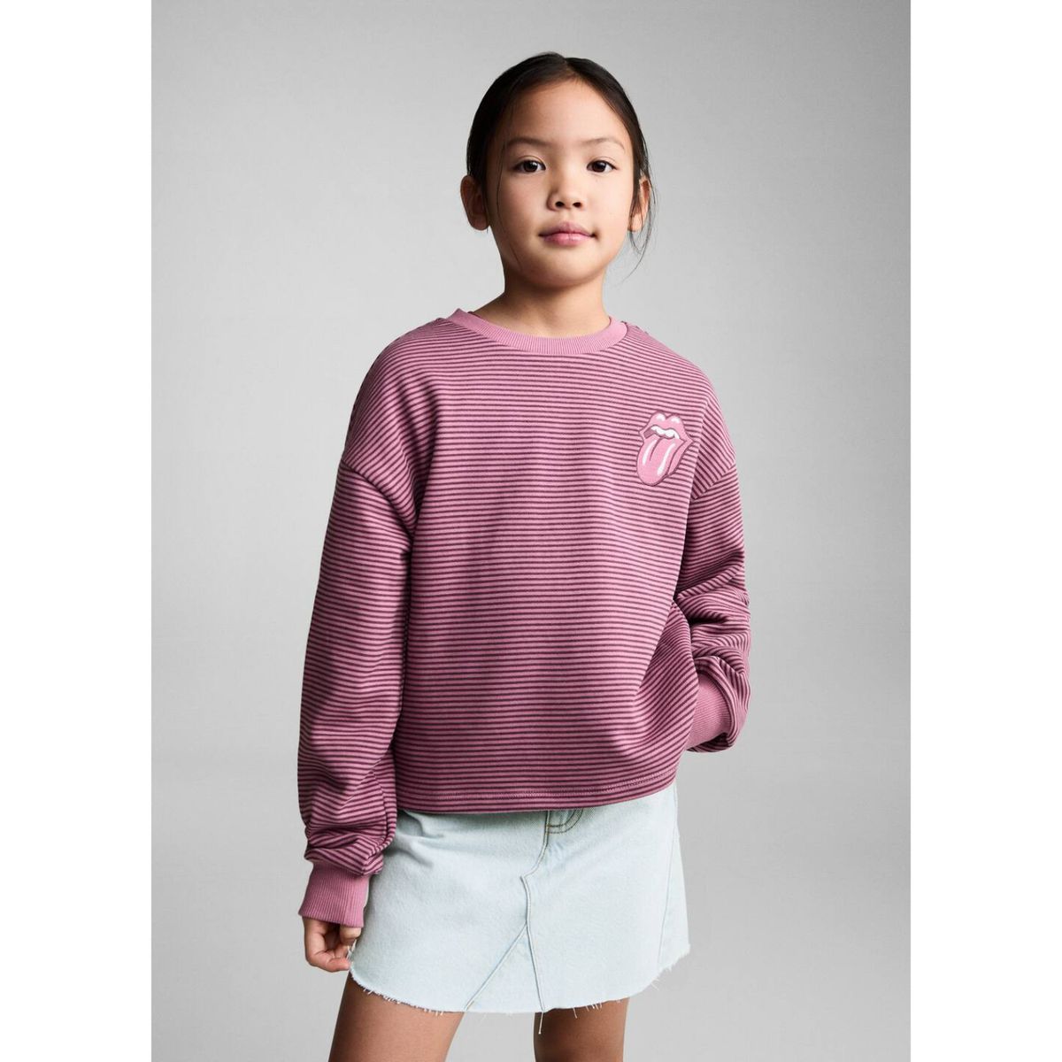 MANGO KIDS - Polera Niña Algodón Mango Kids