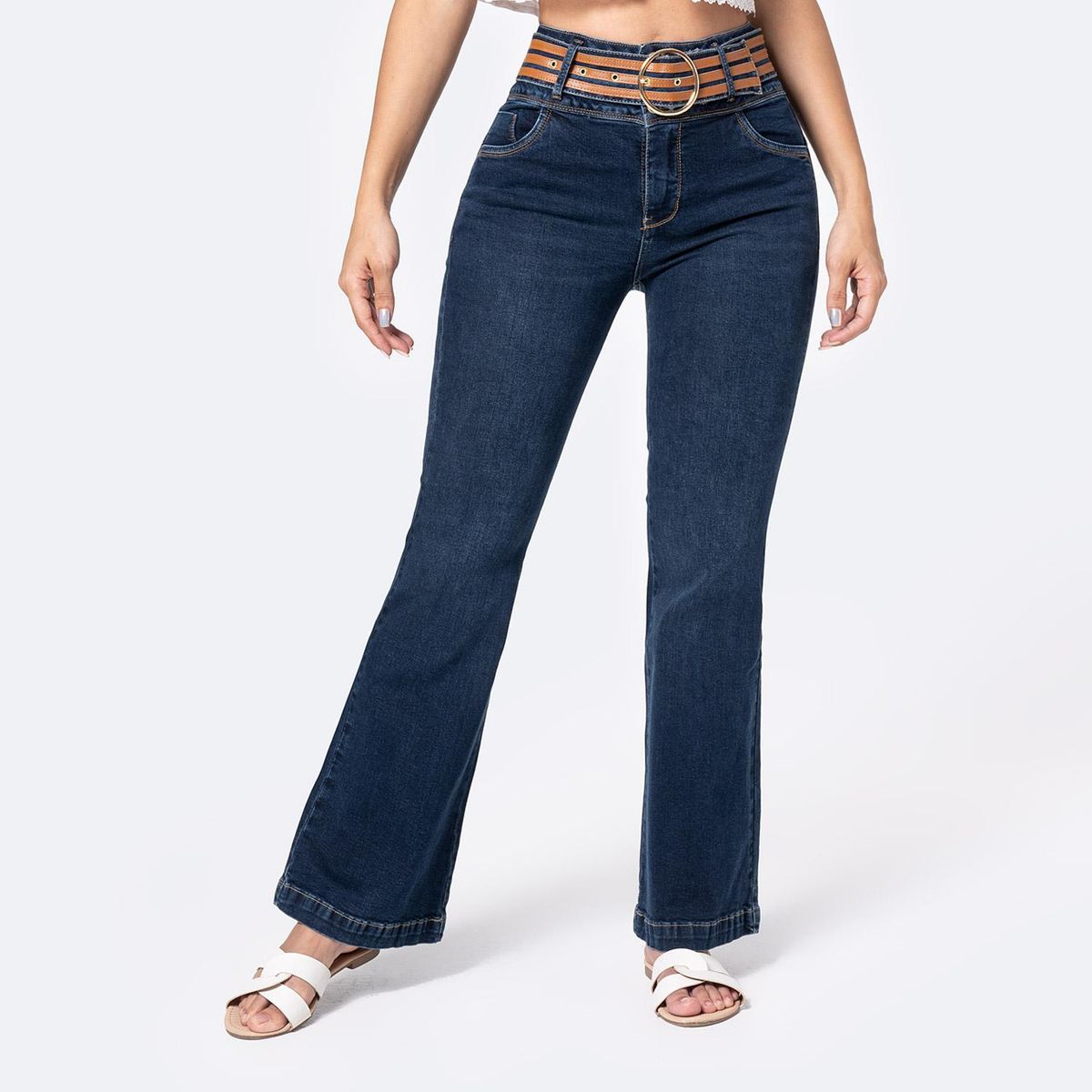 PIONIER - Jean Flare Algodón Mujer Pionier