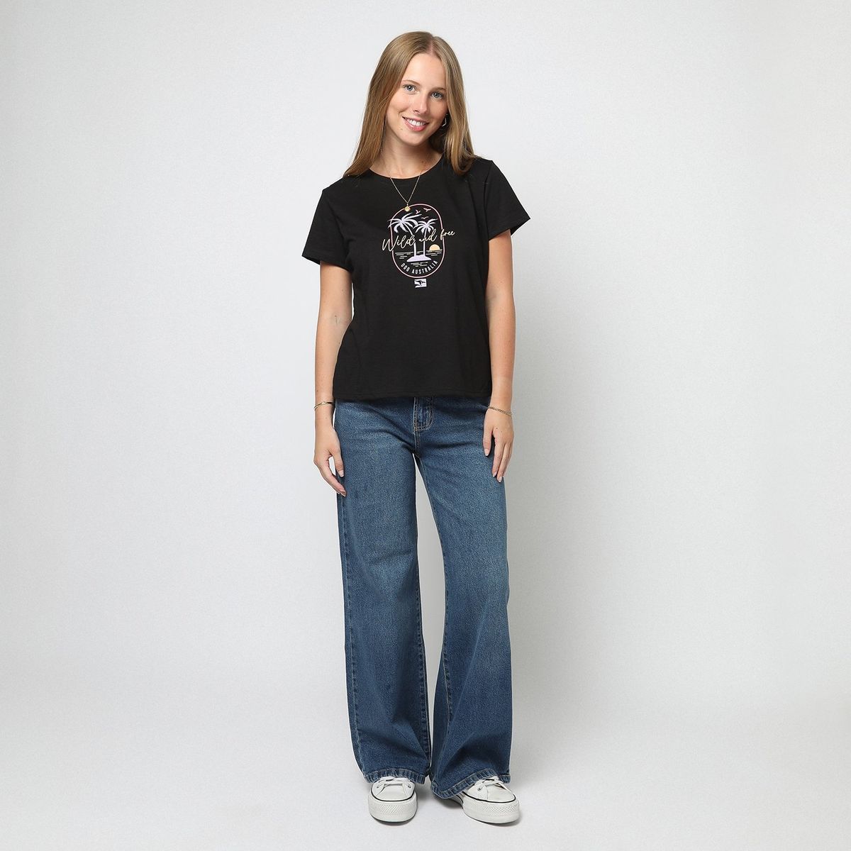 DOO AUSTRALIA - Jean Wide Algodón Mujer Doo Australia