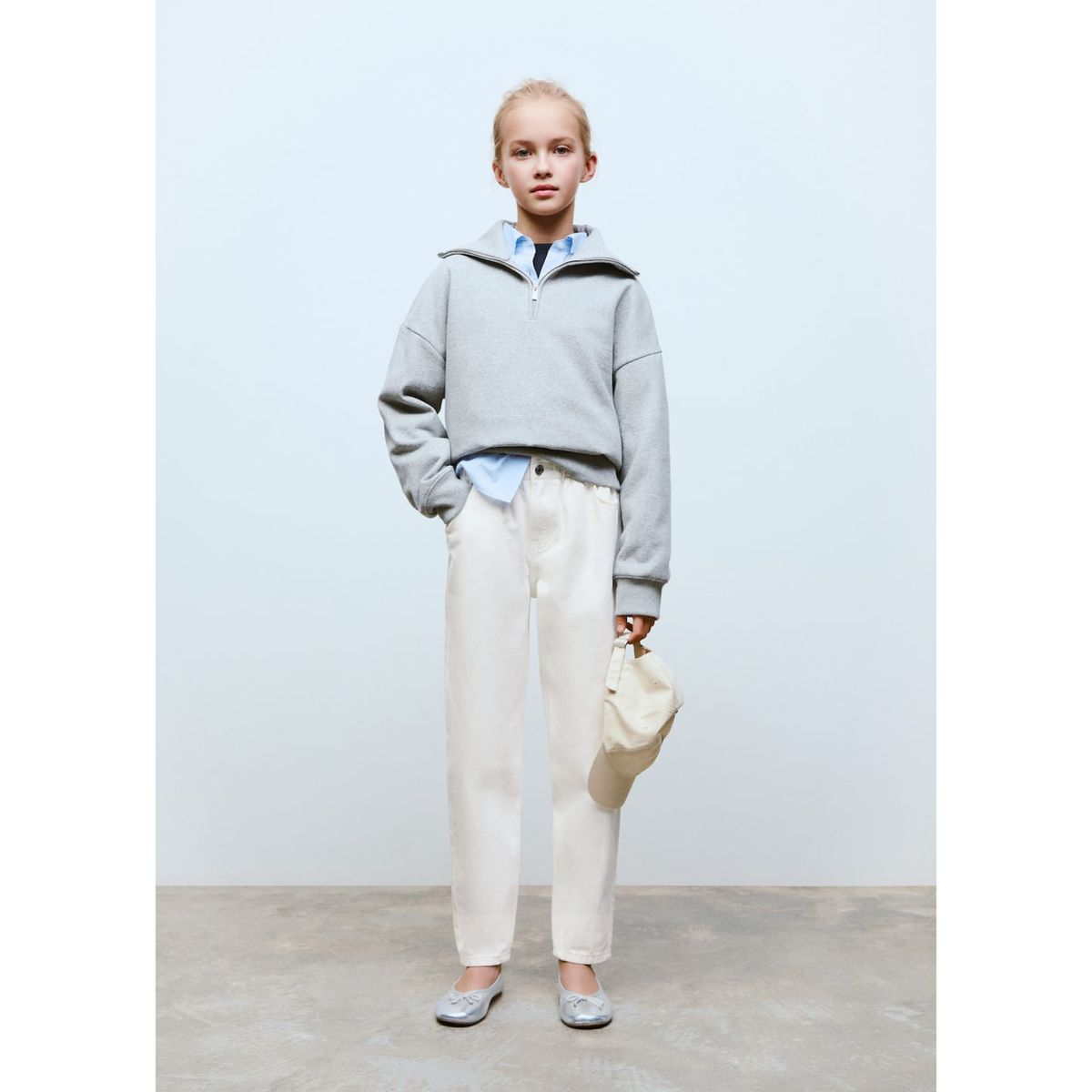 MANGO KIDS - Jean Niña Algodón Mango Kids