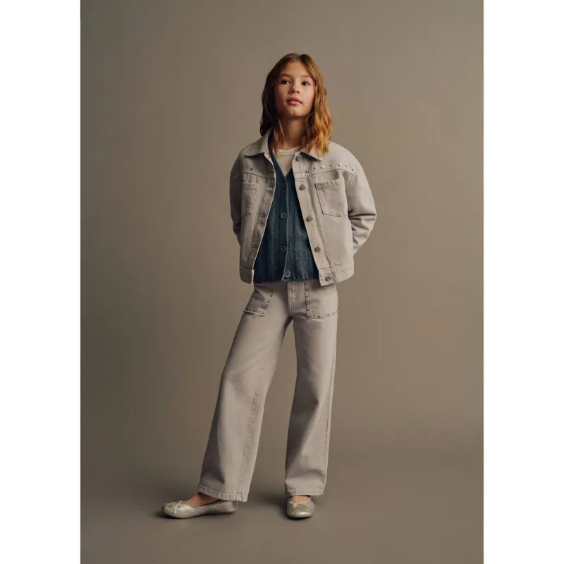 MANGO KIDS - Jean Niña Algodón Mango Kids