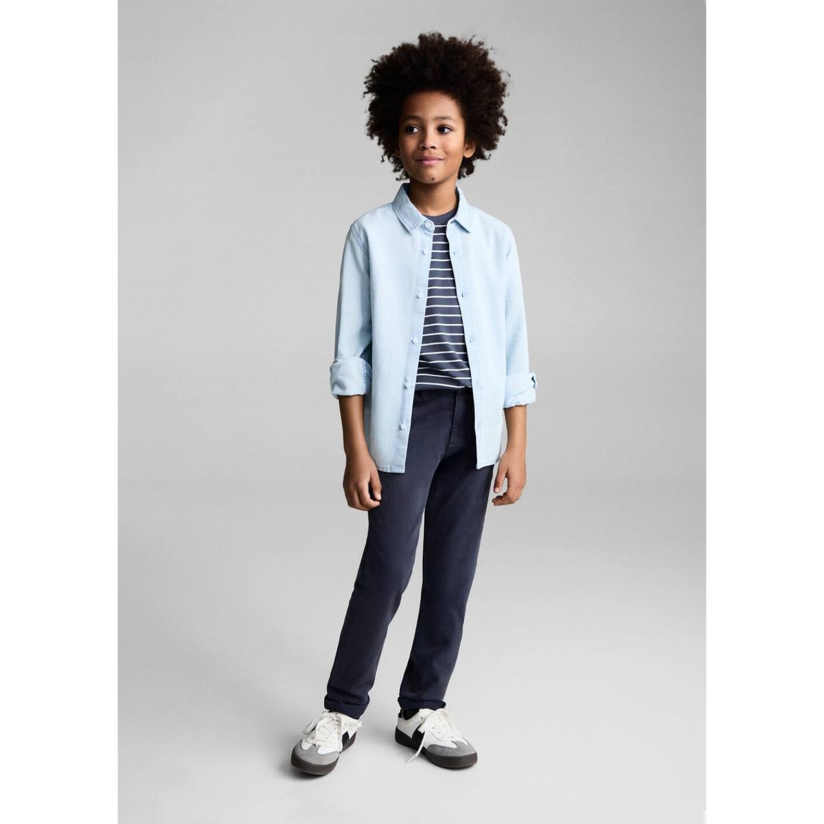 MANGO KIDS - Pantalon Niño Algodón Mango Kids