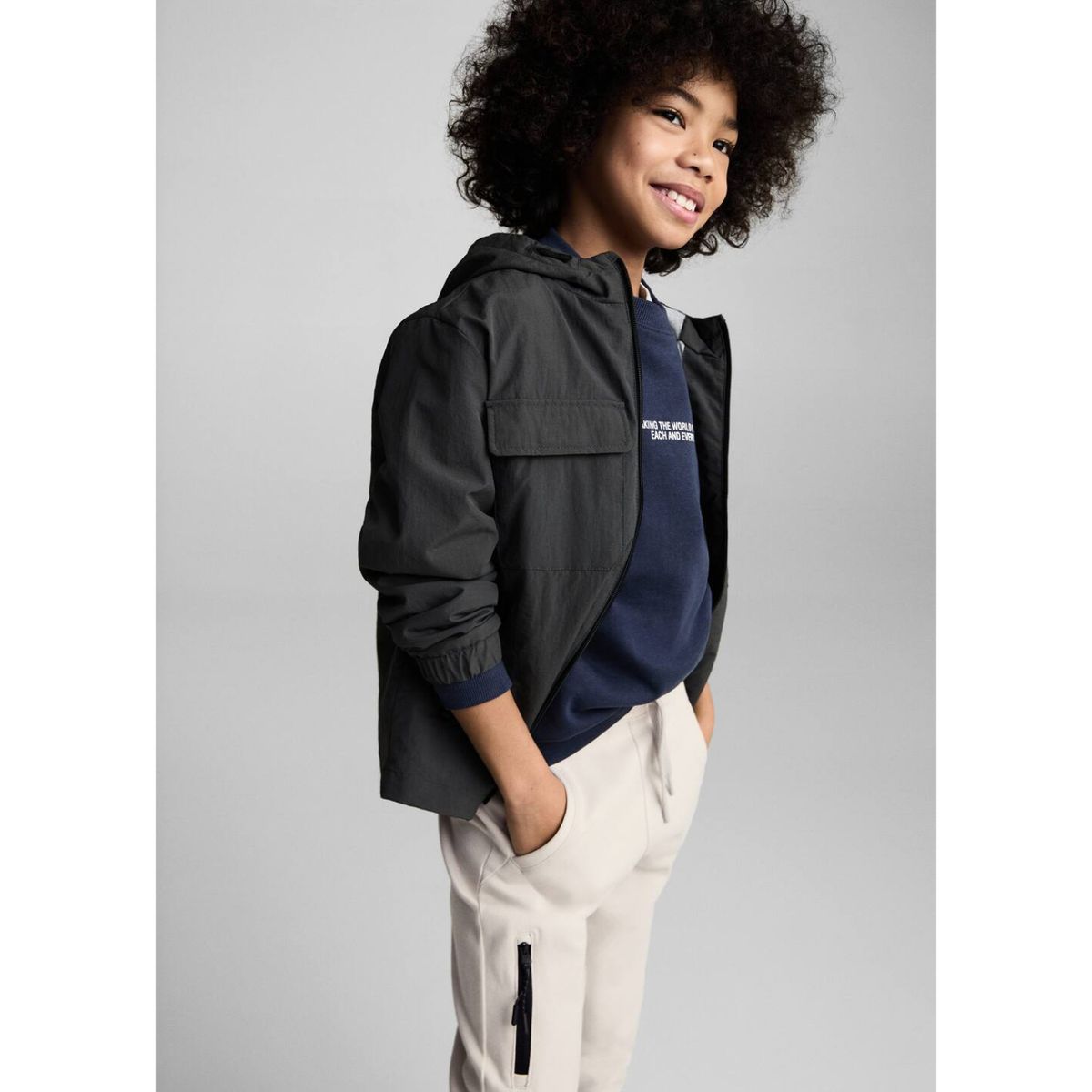 MANGO KIDS - Pantalon Niño Algodón Mango Kids