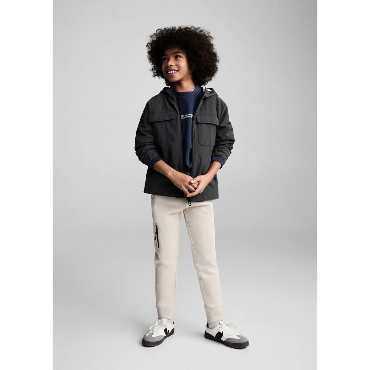 MANGO KIDS - Pantalon Niño Algodón Mango Kids