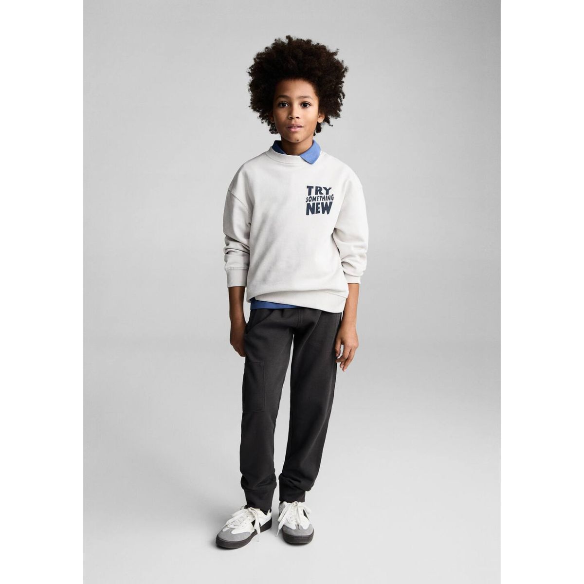 MANGO KIDS - Pantalon Niño Algodón Mango Kids