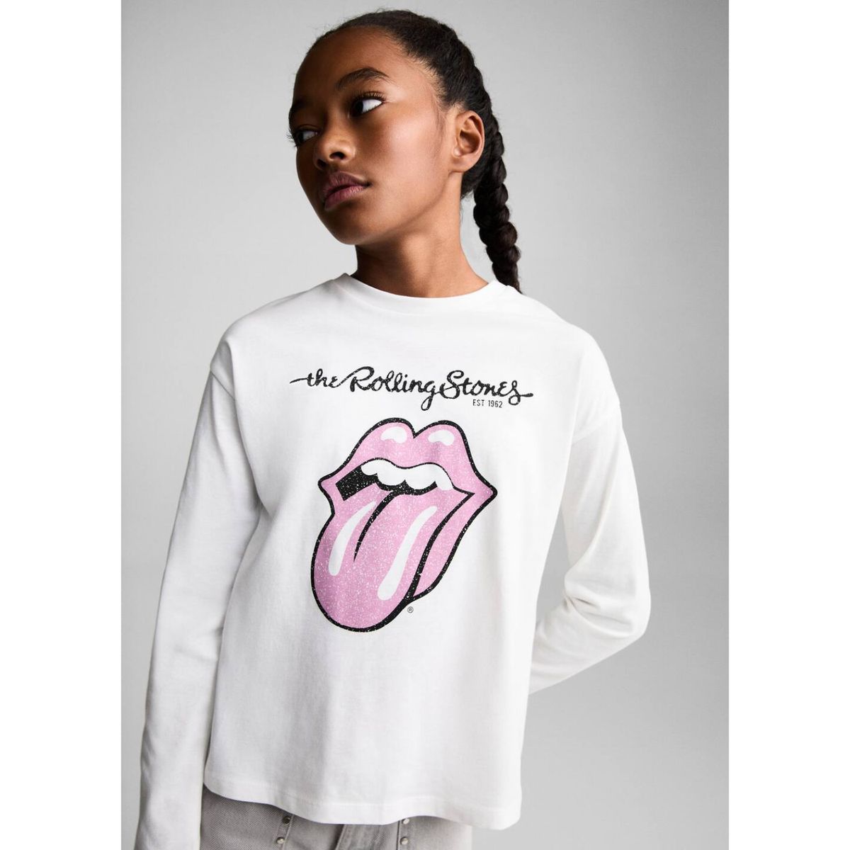 MANGO KIDS - Polo Niña Manga Larga Algodón Mango Kids