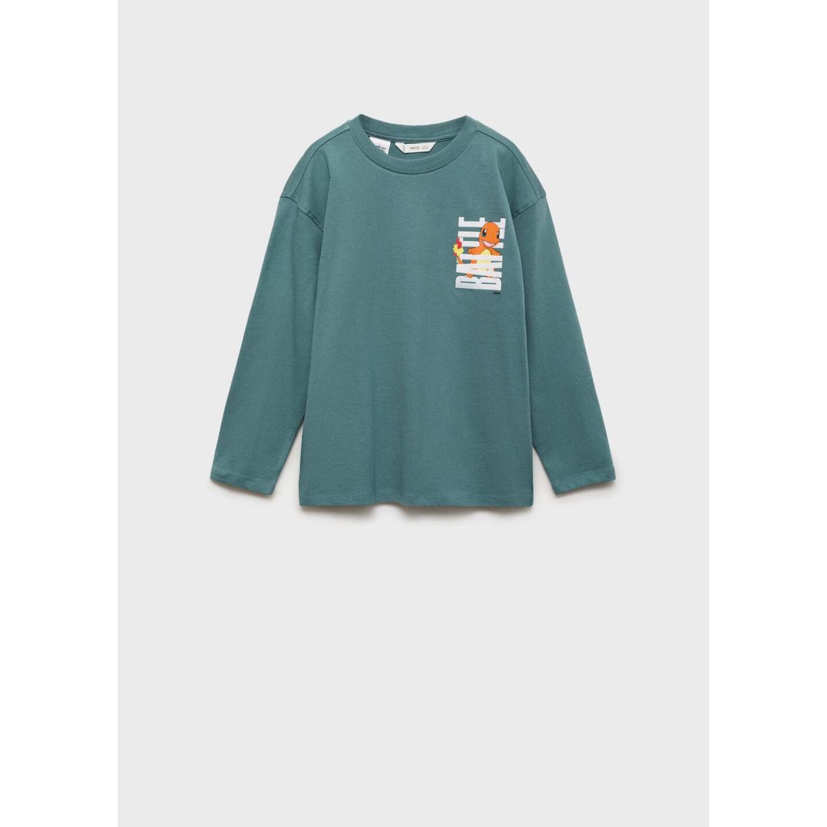 MANGO KIDS - Polo Niño Manga Larga Algodón Mango Kids