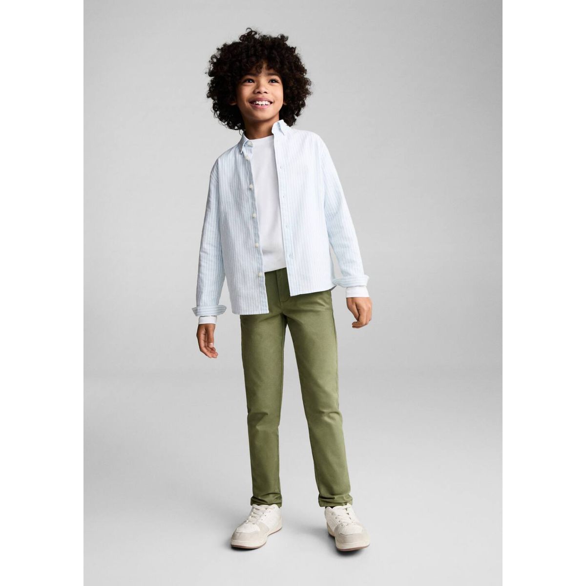 MANGO KIDS - Pantalon Niño Algodón Mango Kids