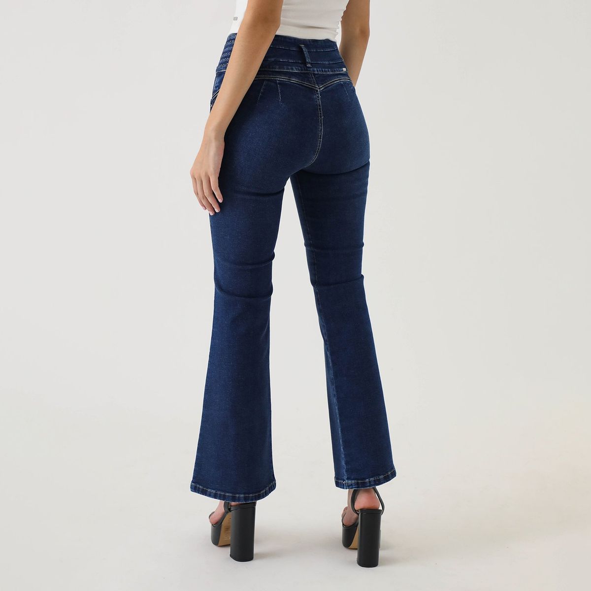 MOSSIMO - Jean Flare Algodón Mujer Mossimo