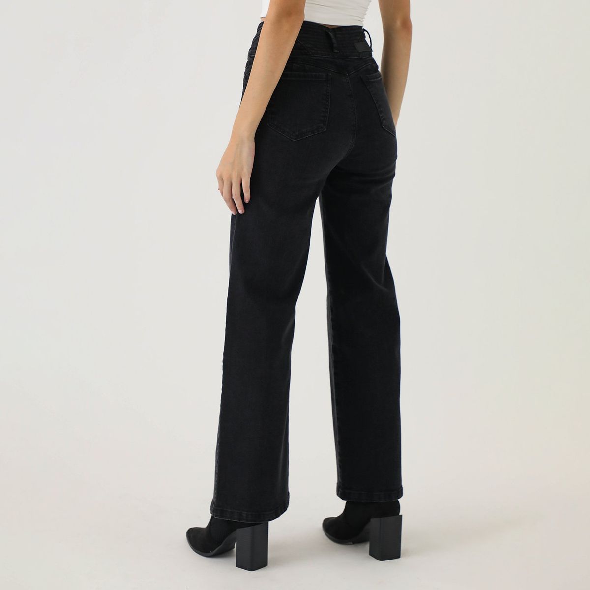 MOSSIMO - Jean Wide Algodón Mujer Mossimo