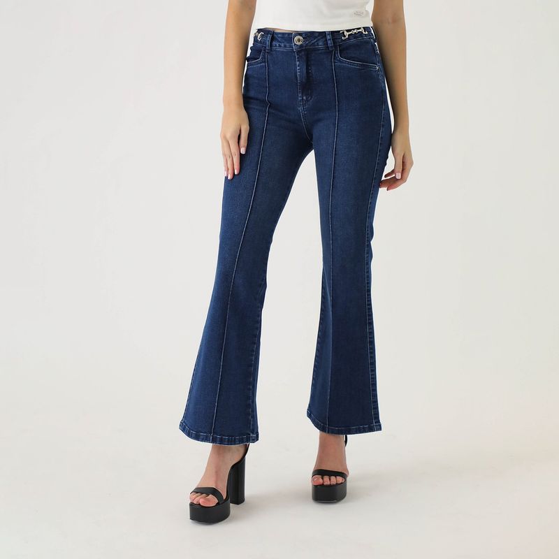 MOSSIMO - Jean Flare Algodón Mujer Mossimo
