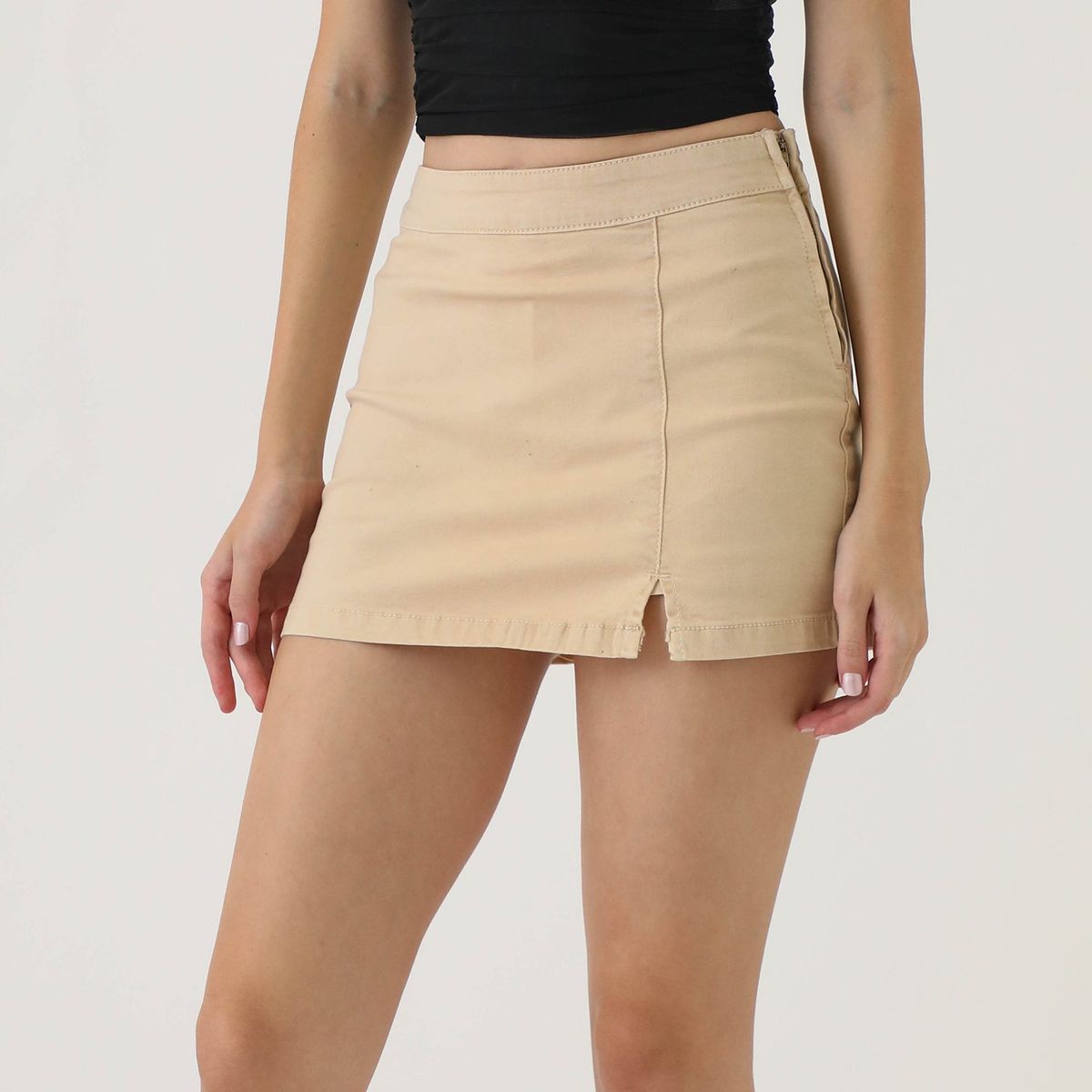 MOSSIMO - Falda Corta Algodón Mujer Mossimo